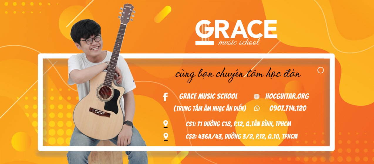 Grace Music School - Tự tin đệm hát guitar sau 3 tháng