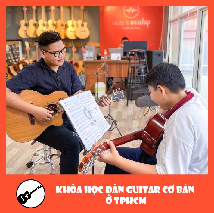 khóa học guitar cơ bản ở tphcm